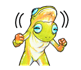 Kiiro-frogs sticker #15649867