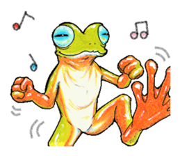 Kiiro-frogs sticker #15649868