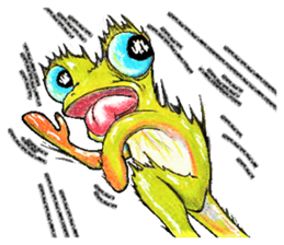 Kiiro-frogs sticker #15649873