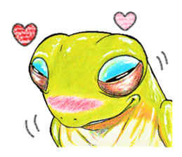 Kiiro-frogs sticker #15649877