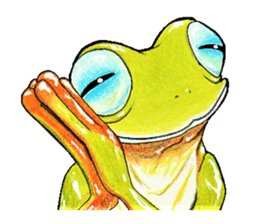 Kiiro-frogs sticker #15649880