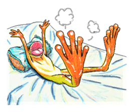 Kiiro-frogs sticker #15649884