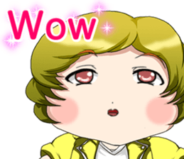 Lovely Rock Baby English sticker #15649964