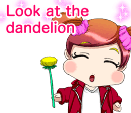 Lovely Rock Baby English sticker #15649971