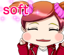 Lovely Rock Baby English sticker #15649979