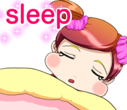 Lovely Rock Baby English sticker #15649983