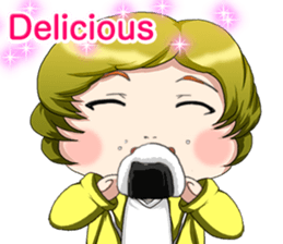 Lovely Rock Baby English sticker #15649992