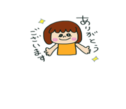 peco girl sticker #15650622
