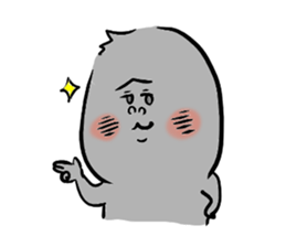 He is like a gorilla. sticker #15650690