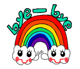 Happy cloud. sticker #15651296