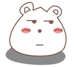 Bear WWhite sticker #15651500