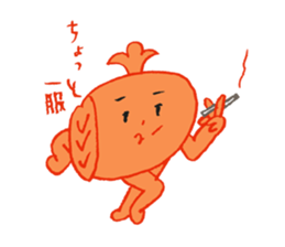 Lucky mallet boy2 sticker #15651607