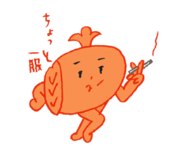 Lucky mallet boy2 sticker #15651607