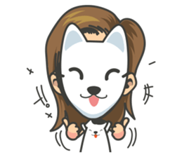 FOXILI MASK vol.01 sticker #15652379