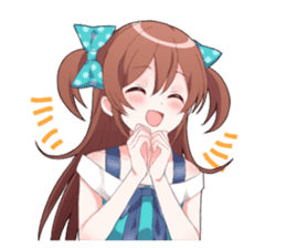 Cheerful moe girl, Meitan! Vol.7 [ENG] sticker #15654249