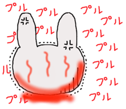 rabbit of the darkness part2 sticker #15654276