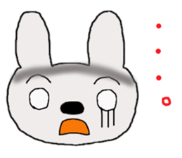 rabbit of the darkness part2 sticker #15654289