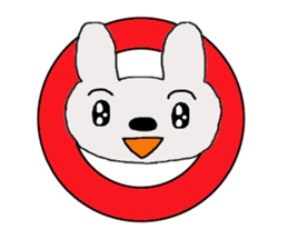 rabbit of the darkness part2 sticker #15654291