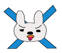 rabbit of the darkness part2 sticker #15654292