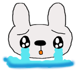 rabbit of the darkness part2 sticker #15654293