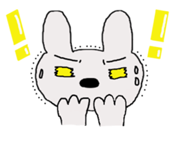 rabbit of the darkness part2 sticker #15654294