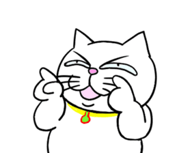 Annoying Cat 3 sticker #15655273