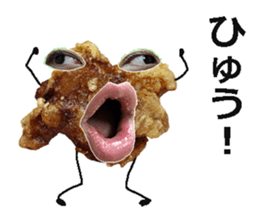 Karaage bomber! sticker #15655680
