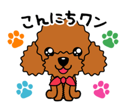 toy-poodle-Sticker sticker #15655751