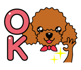 toy-poodle-Sticker sticker #15655753