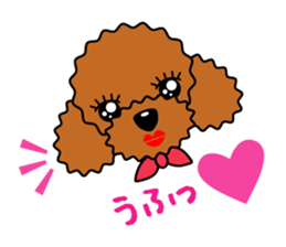 toy-poodle-Sticker sticker #15655766
