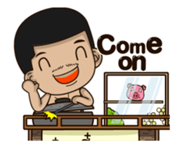 Noodle pok pok sticker #15656003