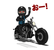 Powerful American Motorcycle sticker #15656322