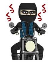 Powerful American Motorcycle sticker #15656329