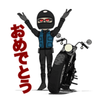 Powerful American Motorcycle sticker #15656342