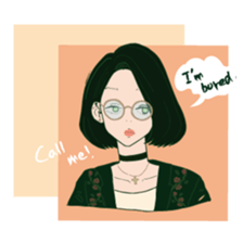 Cute Girls Fullfill sticker #15656767