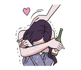 AsB - 141 Music and Soju sticker #15657286