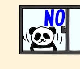 indoor school pannda sticker #15657567