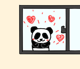 indoor school pannda sticker #15657583