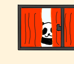 indoor school pannda sticker #15657587