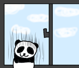 indoor school pannda sticker #15657590