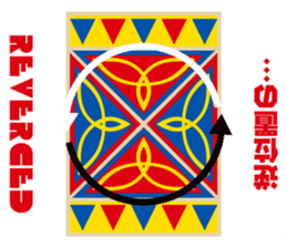 Tarot reading sticker sticker #15657977