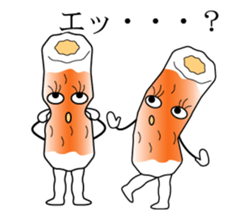 Very good taste Fish sausage sticker #15658418