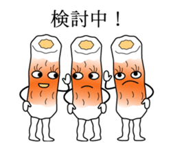 Very good taste Fish sausage sticker #15658419