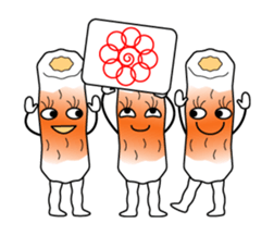 Very good taste Fish sausage sticker #15658420