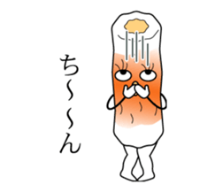 Very good taste Fish sausage sticker #15658424