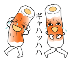 Very good taste Fish sausage sticker #15658435