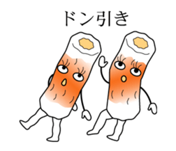 Very good taste Fish sausage sticker #15658437