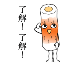 Very good taste Fish sausage sticker #15658444