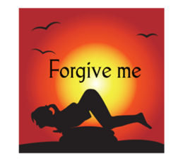 Yoga life (English) sticker #15658615