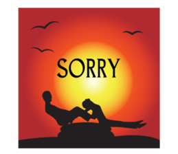 Yoga life (English) sticker #15658633